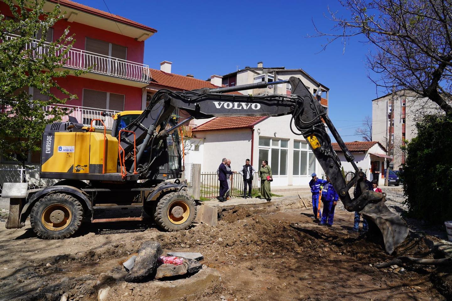 Велес: РЕКОНСТРУКЦИЈА НА ВТОРИОТ ДЕЛ НА УЛИЦА „БЕЛГРАДСКА“